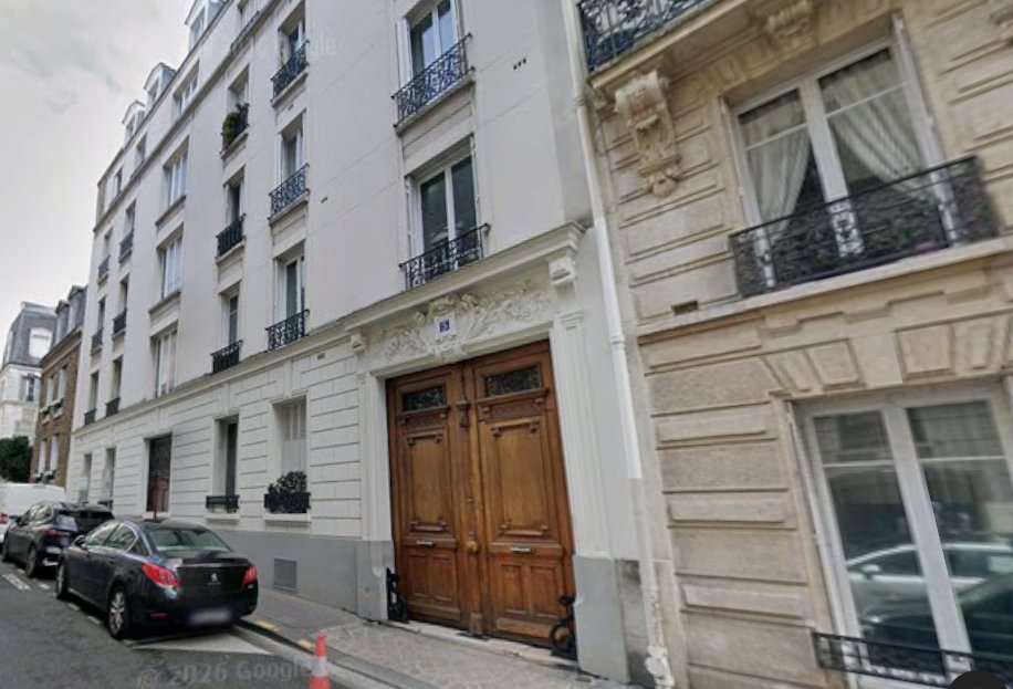 5 rue Vital, Paris XVI